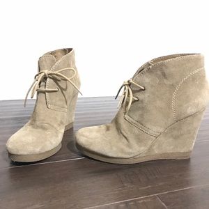 Nine West Wedge Booties